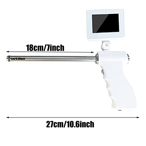 QMZDXH Inseminación Artificial De Ovejas Cámara Visual Ultra Clara Esperma AI Herramientas De Pistola Kit De Cría Veterinaria para Granja De Antílope De Oveja De Cabra