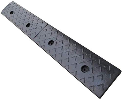 Rampa Rampas de sillas de ruedas autopropulsadas de umbral casero antideslizantes para puerta, rampas de vehículos de paso (Size : 100 * 15 * 3cm)