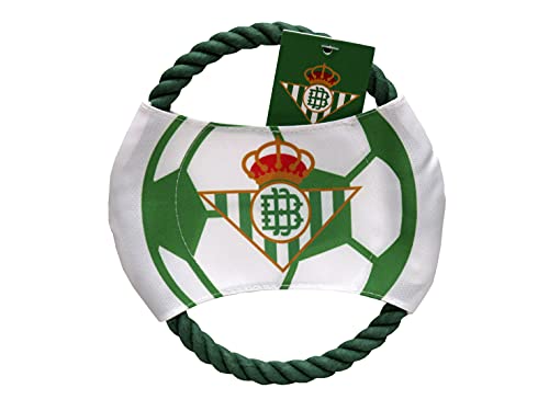 Real Betis Balompié, Juguete de Cuerda para Mascota Perro o Gato, Producto Oficial Real Betis Balompié (CyP Brands)