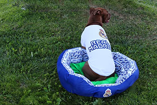 Real Madrid BE-01M-RM Cama para Animales de Compañía, Talla M