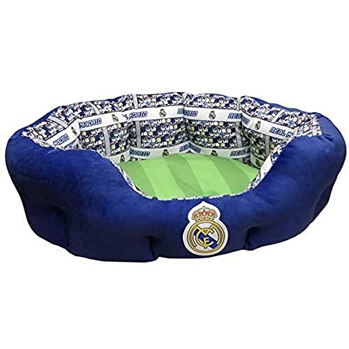 Real Madrid BE-01M-RM Cama para Animales de Compañía, Talla M