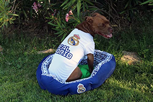 Real Madrid SH-01XXL-RM Camiseta para Perro, Talla XXL