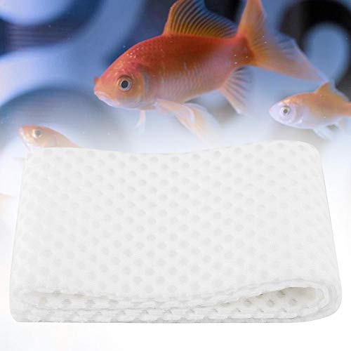 Redxiao 【????? ??????】 Filtro purificador bioquímico purificador de algodón, Esponja de Agua Filtro de algodón Altamente Permeable, Acuario de Estructura 3D para pecera(50 * 150cm)