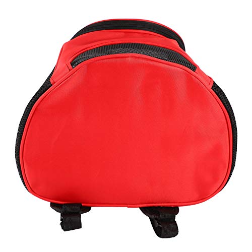 Reround Bolsa de Gato para Llevar Al Aire Libre de Viaje para Mascotas Mochila Portador Productos Suministros para Gatos Perros Transporte Animal Conejo de Mascotas Pequeñas Rojo