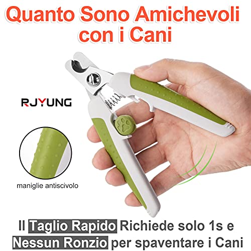 RJYUNG Cortauñas para Perros con para pequeños y medianos Animales domésticos Claw Clippers Trimmers para Proteger al Perro de Forma Segura y cómoda con Herramientas de deshedding y Dematting Tool