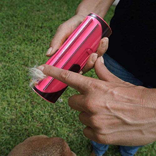 Rollo para depiladores de animales, cepillo para perros y cepillo para gatos | Efecto de masaje y protección capilar superior | Use un cepillo de pelo para eliminar el pelo de perros, gatos y otros an