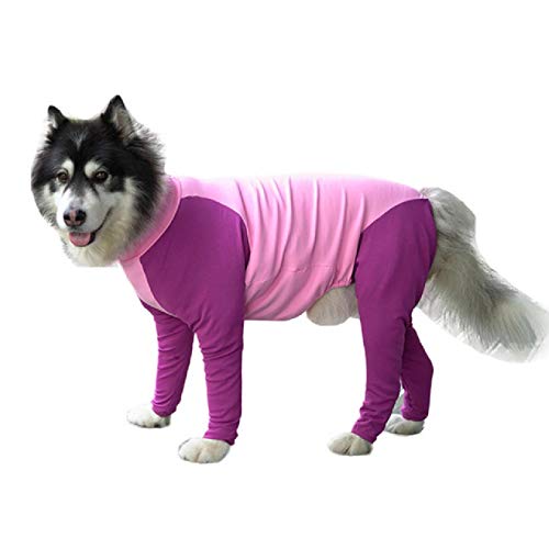 Ropa de Perro Grande Mono Pijama Traje de Perro Grande Border Collie Samoyedo Husky Labrador Golden Retriever Alaskan Malamute Ropa