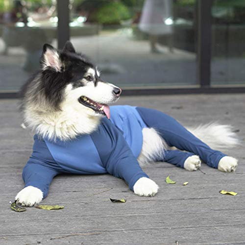 Ropa de Perro Grande Mono Pijama Traje de Perro Grande Border Collie Samoyedo Husky Labrador Golden Retriever Alaskan Malamute Ropa