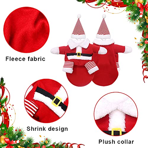 Ropa para Mascotas Santa, Perro Ropa Navidad, Ropa de Gato de Navidad, Ropa para Mascotas de Navidad, Lindo Santa Claus Ropa de Fiesta, Traje de Perro Santa (M)