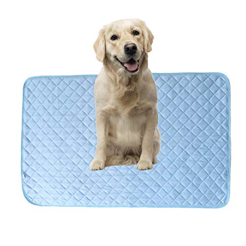 Ruankenshop Manta Refrigerante Perro Alfombra Refrescante Perro De Perro Gato Mat Genial Perro de refrigeración Caja Mat Alfombrilla Fresca para Perro Perro 40