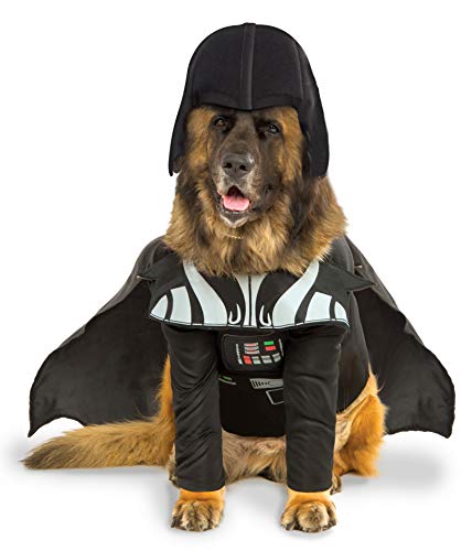 Rubies Disfraz Oficial de Star Wars Darth Vader para Perro, Perro Grande