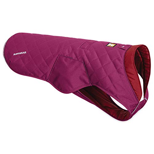 RUFFWEAR Stumptown - Chaqueta Acolchada con Aislamiento para Perro, Color Morado Larkspur, Talla XL