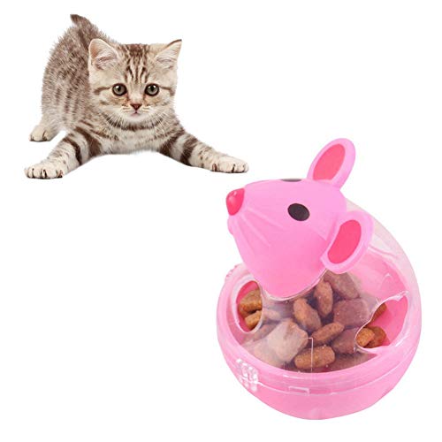 Rysmliuhan Shop Pelotas Perros Juguete para Mascotas Gato Tratar Juguete Varita de Gato Duro Perro Juguetes Juguete de Entrenamiento y Juego de Perros Pink