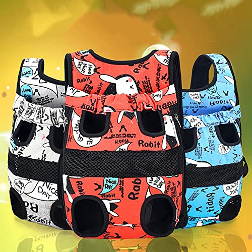 Savlot Mochila transportadora para Mascotas Bolsa para el Pecho para Mascotas Bolsa transportadora para Mascotas Mochila transportadora Ajustable para Gatos y Perros Mochila para Viaje para Mascotas