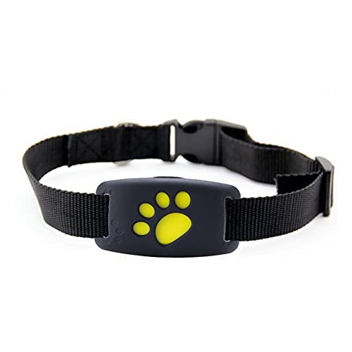 Savlot Rastreador GPS para Gatos Perros Collares Rastreador de Perros Impermeable USB Recargable Localizador de rastreo de Perros Ubicación y monitoreo de Actividades Negro/Azul/Rosa/Verde