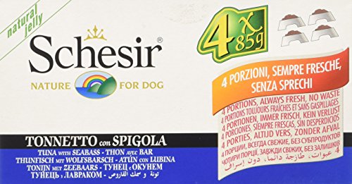 Schesir Agras delic Dog 4 x 85 gr.85 Fil.to/spig.