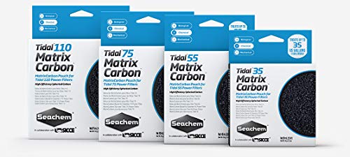 Seachem Matrix Carbon Tidal 55 Filter - Activated Spherical Carbon Bead 140 ml