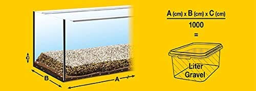 Sera Gravel Brown (Ø 2 – 3 mm) – Grava marrón para Todos los acuarios – Libre de contaminantes – Adecuado como Grava de gamba, 3 litros, 32259