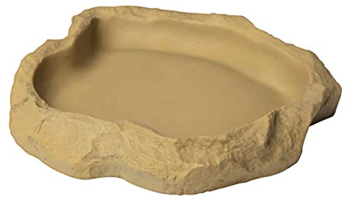 Sera Reptil Food/Water Dish M - Cuenco para Comida y Bebida para Reptiles y Anfibios