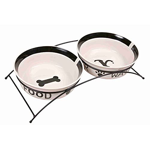 Set Comed.Cerám+Pie, 2x2.6 l, ø25 cm, Blco/Ng