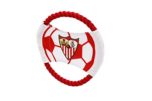 Sevilla, Juguete de Cuerda para Mascota Perro o Gato Producto Oficial Sevilla Fútbol Club (CyP Brands)