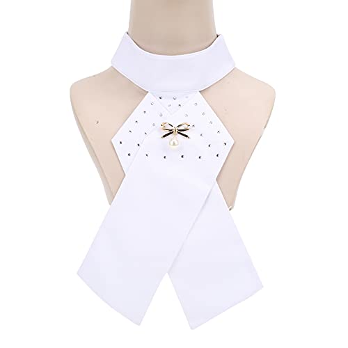 Shanrya Corbata de Montar a Caballo, 32x20,5 Cm Practicla Stock Tie de Algodón Hermoso para Ecuestre para Equipo de Cuello de Corbata para Montar a Caballo para Adultos