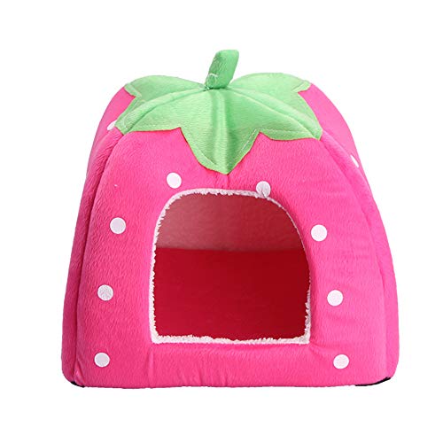 shuxuanltd Cama para Perros Cama De Perro Cama para Perros Gra Caseta Perro Interior Camas para Perros Suave Cama del Perro Mascota Cueva Cama De Veterinario para Perros Interior Pink,s