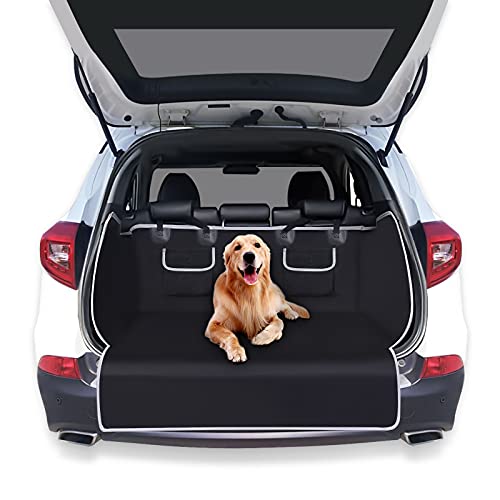 Siivton Funda Maletero Perros, Protector Maletero Coche Perros, Cubre Maletero Coche Perro, Manta Antideslizante Para Maletero de Coche Con Protección Lateral y Protección de Parachoques