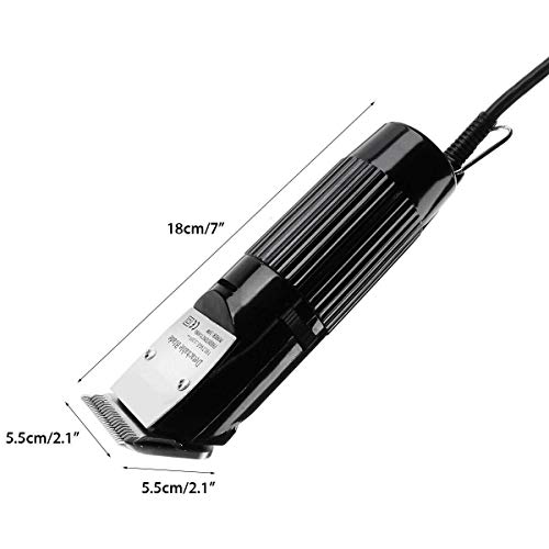 SILVANO - Maletín Cortapelo Eléctrico para Mascotas - Peine Adaptable de 3, 6, 9 y 12 mm - Potencia 30W - Dimensiones: 17.5 x 7 x 22 cm - Silencioso y Cómodo - Quita Pelos para Mascota