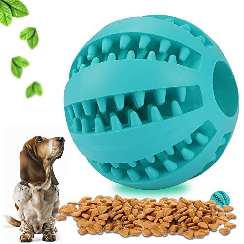 Sinwind Pelota Perro, Pelotas para Perro Puede Limpiar los Dientes, Pelota para Perros no tóxica Resistente a Las mordeduras Hecha de Caucho Natural Adecuado para Perros pequeños y medianos (5cm)