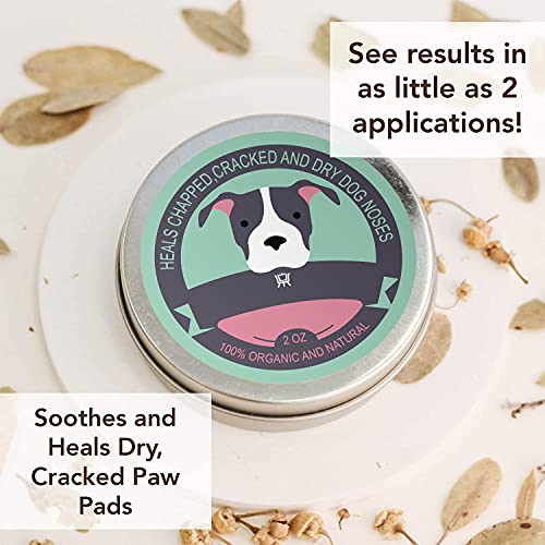 SLE Bálsamo Patas Perro Natural Paw Care,para Mascotas 100% Natural Regenerador - para Patas,Nariz y Piel-para Perros y Gatos