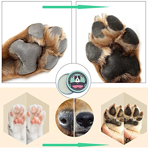 SLE Bálsamo Patas Perro Natural Paw Care,para Mascotas 100% Natural Regenerador - para Patas,Nariz y Piel-para Perros y Gatos