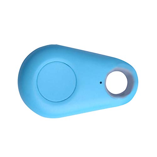 Smart Mini GPS Tracker Impermeable Bluetooth Tracer GPS para Mascotas Perro Gato Llaves Monedero Bolsa Niños GPS Pet Tracker Finder Equipos 1 PC,Blue