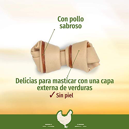 SmartBones Pollo Huesos masticables Mini para perros, 8 piezas