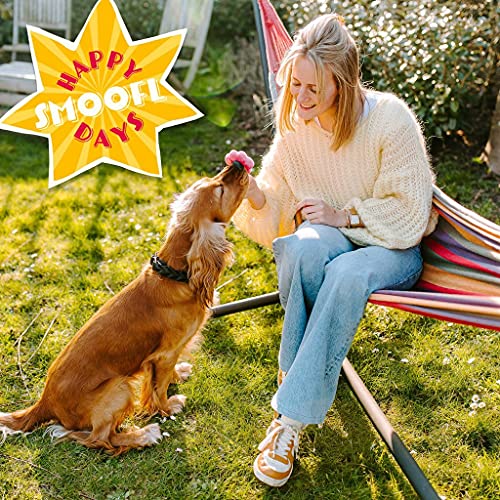 Smoofl Premium Snacks para Perros Sabor Fresa - Helado para Perros como Snack. Refresco en Verano - Golosina Saludable para Perros con Efecto Refrescante