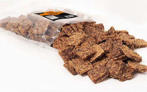 Snack Deshidratado para Perros - 2 Bolsas de 500 gr - Nugget de Pato para Perros - 100% Carne de Pato - Sabor Único - Encías Saludables - 100% Natural - Fabricado en España - GESPETFOOD