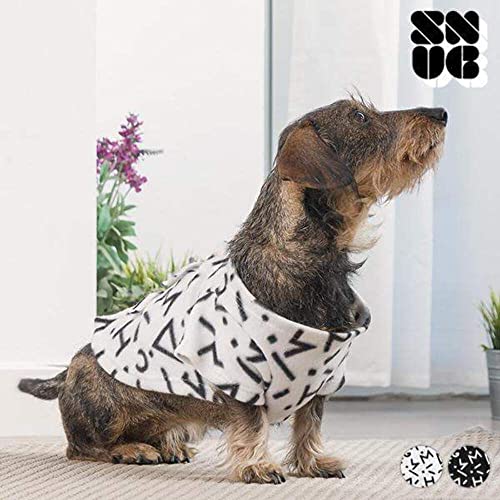 Snug Snug IG115380 Symbols One Doggy Batamanta para Perros, Blanco