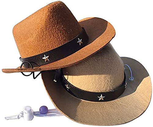 Sombrero de vaquero para perros, accesorios para disfraz de compañía para perros y gatos para las vacaciones