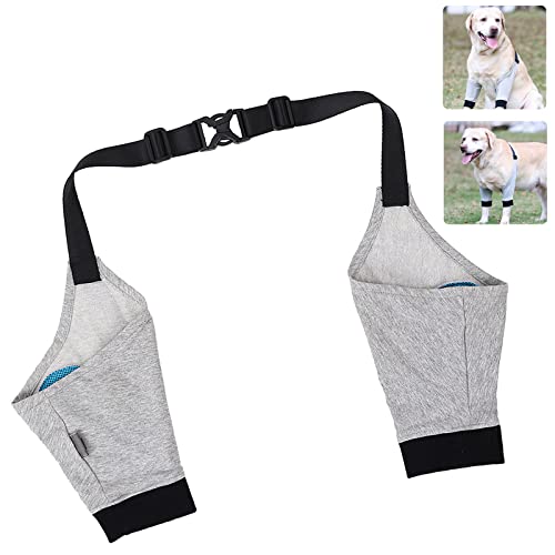 Soporte carpiano canino, codo apto para perro, soporte de carpiano canino, ceodo, protector de codo apto para perro, transpirable, soporte de pierna delantera, apto para perro, codo de perro, pierna