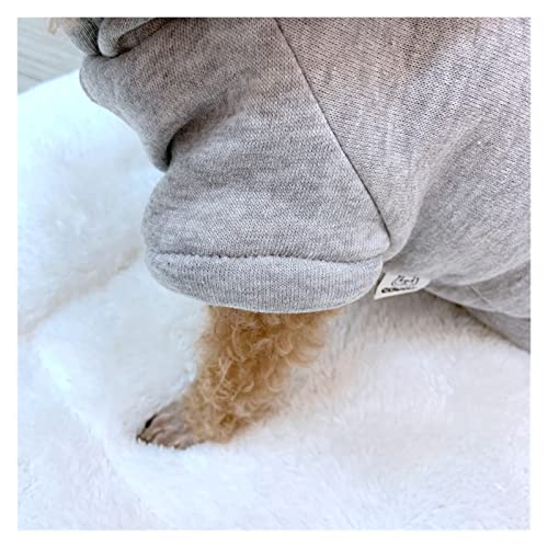 `Star Empty Ropa de perro, Ropa for perros ropa de mascotas con capucha otoño e invierno espesamiento más terciopelo fadou ke fondos de pelo cachorros de algodón abrigo Mascotas pequeñas, medianas y g