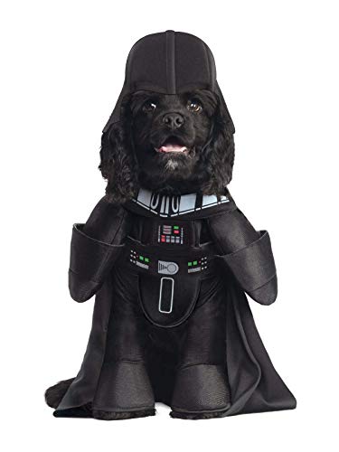 Star Wars - Disfraz de Darth Vader Deluxe para mascota, Talla M perro (Rubie's 885900-M)