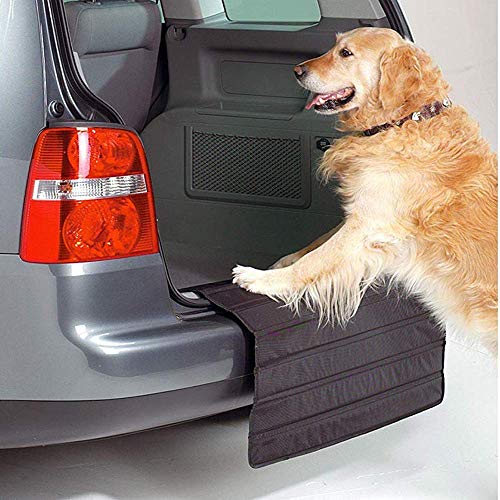 STARPIA Cubierta de Maletero Protector de Parachoques de Coche para Perros Mascotas, Protector para Maletero del Coche, Antiarañazos/Antideslizante/Polvo/Coche SUV Camion