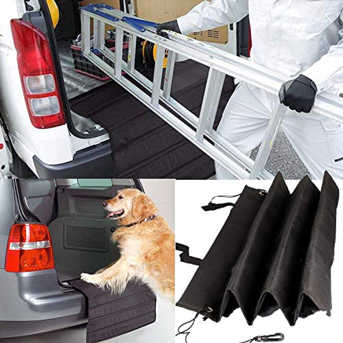 STARPIA Cubierta de Maletero Protector de Parachoques de Coche para Perros Mascotas, Protector para Maletero del Coche, Antiarañazos/Antideslizante/Polvo/Coche SUV Camion