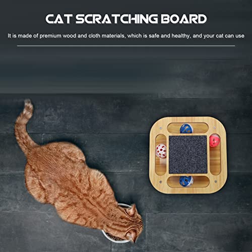 STOBOK Catálogo de Cartón del Raspador de Gato Cama de La Cama de La Cama de Gato Nido Rectangular Corrugado Cat Lounge Scrappers Reversible Scratch Pad Kitten Play Toy