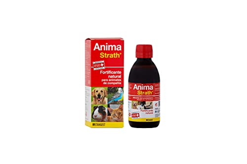 Strangest Anima-Strath Suplemento Nutricional para Animales de compañía | Fortificante Natural con Levadura de cerveza, Malta, Miel y Zumo de Naranja | Mejora energía y Vitalidad | Apoya Sistema Inmune | 250 ml