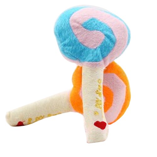 strimusimak Mascota Perro Gato Molares Masticar Sonido Peluche Juguetes Puppy Dentición Saludable Lollipops