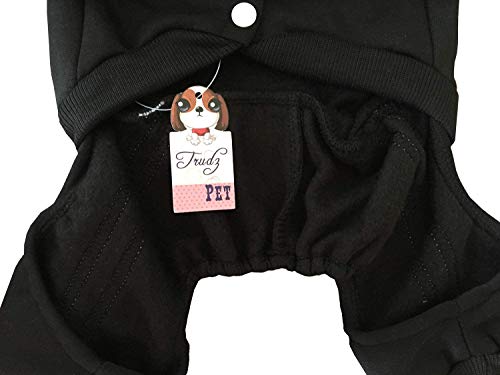 Sudaderas con Capucha para Perros Ropa para Perros Mono de 4 Piernas Suéter Lana Invierno Cálido Algodón para Perros Pequeños Perros Medianos Grandes