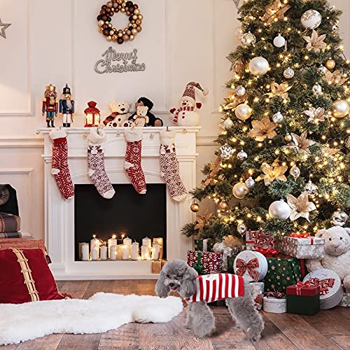 Suéter navideño para perros Ropa para mascotas Lindo para mascotas Cachorro Gato Perro Jersey cálido Suéter Prendas de punto Abrigo Ropa Otoño Invierno Ropa para perros Ropa para perros Suéter suave