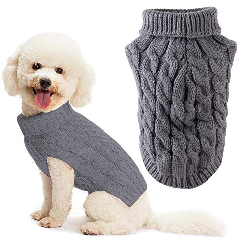 Suéter para Mascotas,Ropa para Mascotas,Suéter para Perro,Mascotas Abrigo de Invierno,Pet Sweaters,Suéter de Perro Cálido Suéter de Invierno Ropa de Perrito Abrigo Suave Perros(L)