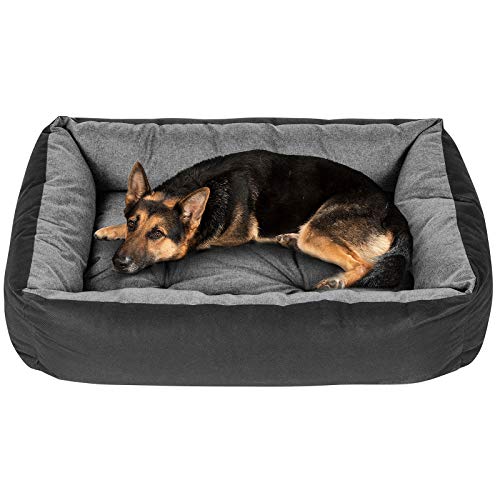 SuperKissen24. - Cama Perro para Perros y Gato - Impermeable - Grande y Mediano Perros - Linaza XL